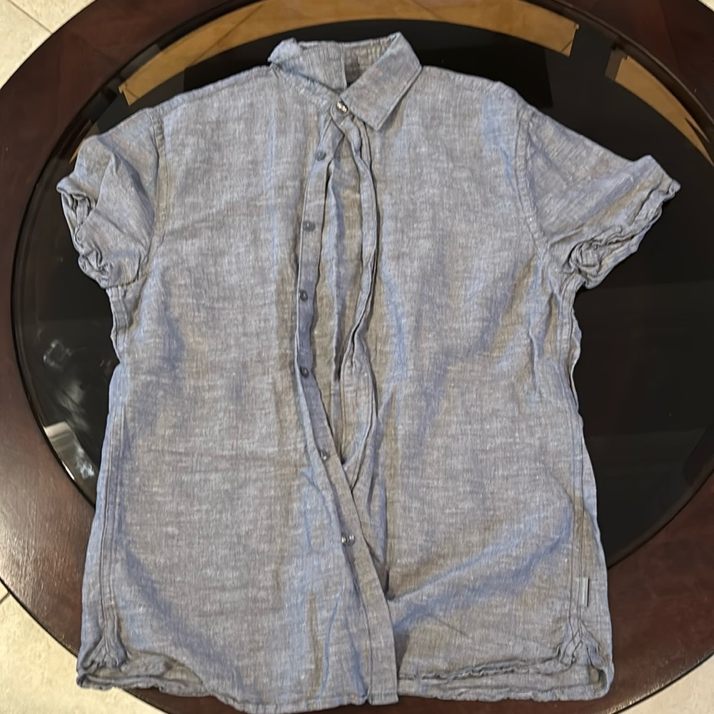 Perry Ellis linen men’s shirt